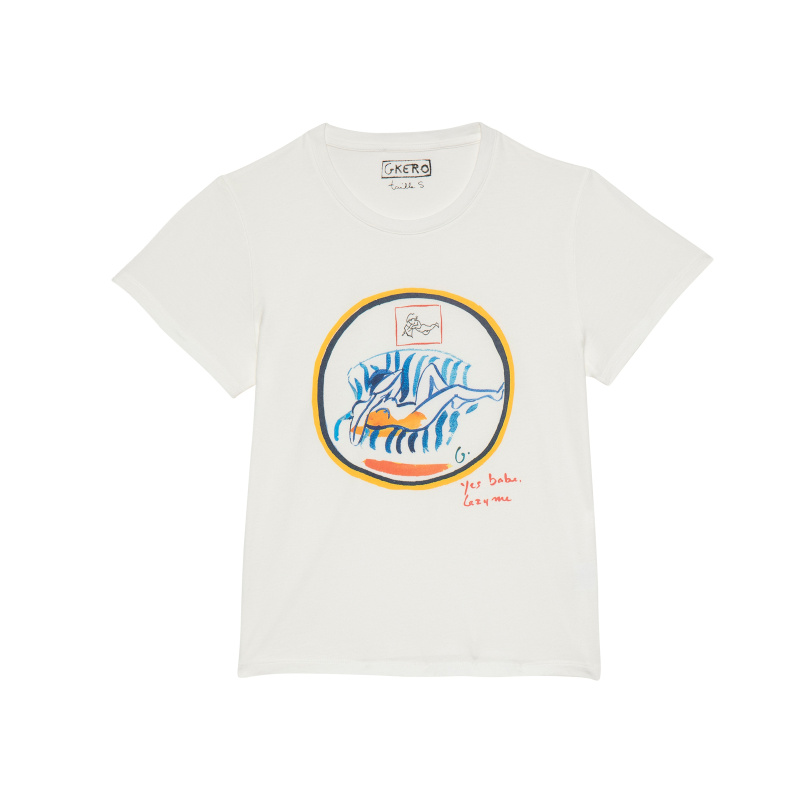 G.kero TEE SHIRT LAZY ME