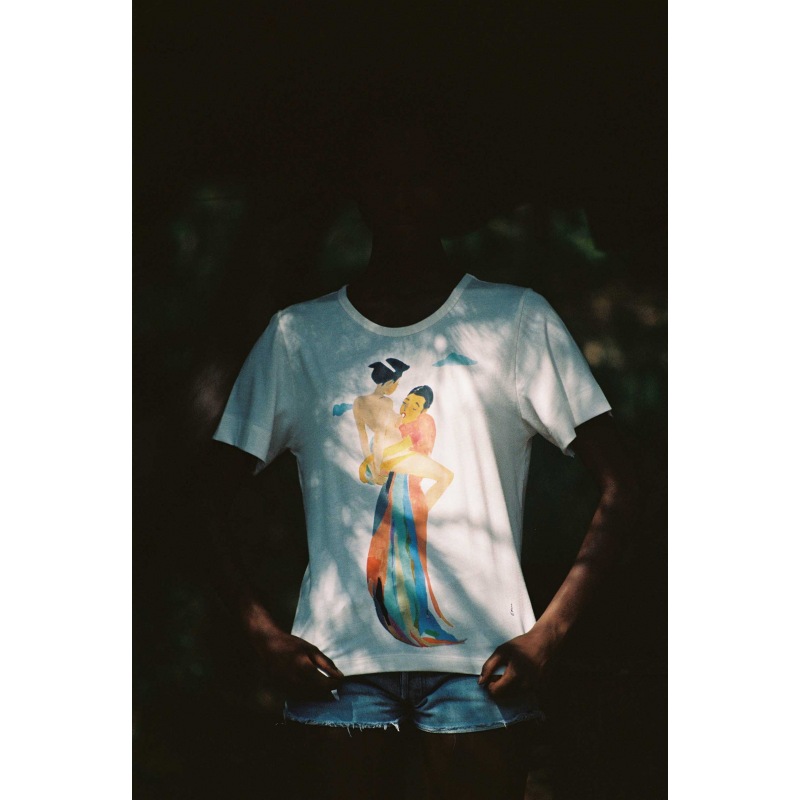 g.kero TEE SHIRT Orange Love