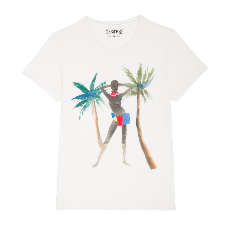 g.kero TEE SHIRT PINK LADY