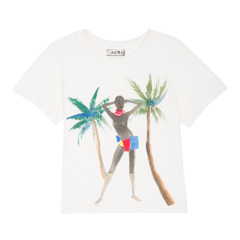 g.kero TEE SHIRT Pink Lady