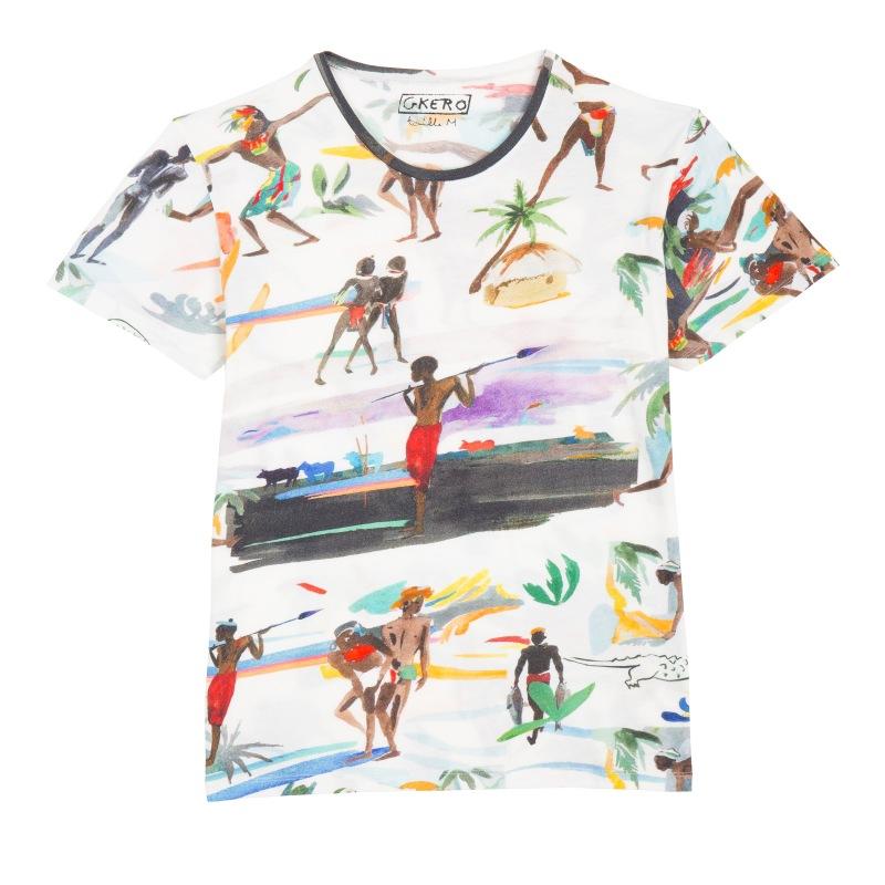 g.kero TEE SHIRT RAVE PARTY