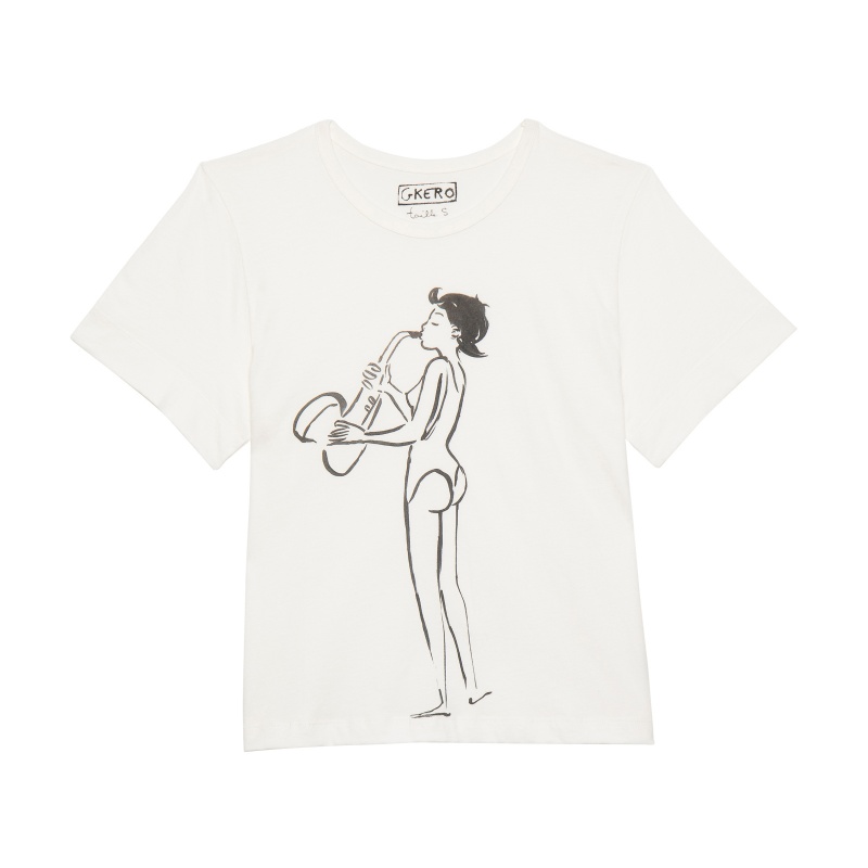 G.kero Tee Shirt SAX