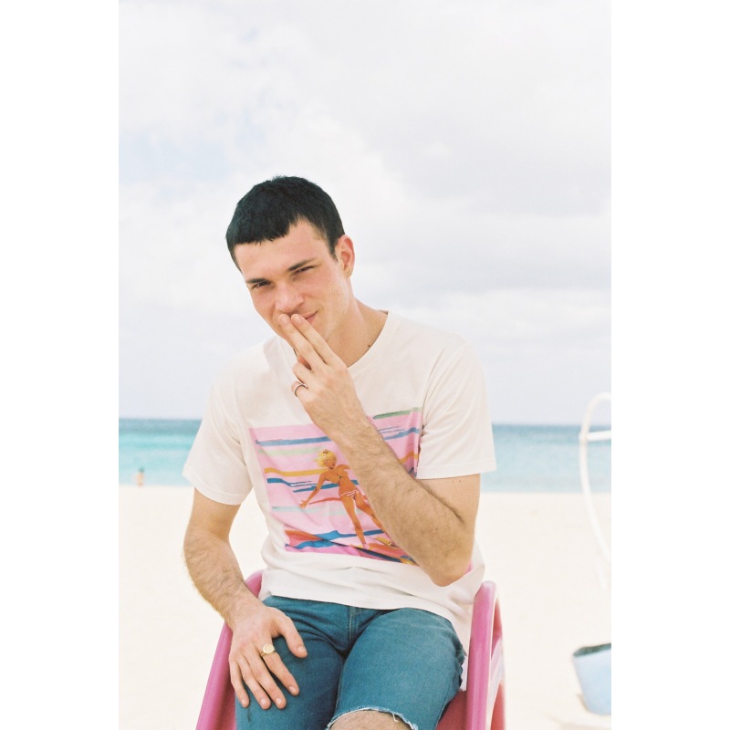 G.kero TEE SHIRT SKY NAUGHTY PINK