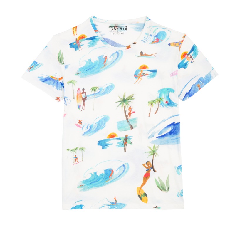 g.kero TEE SHIRT SURFIN