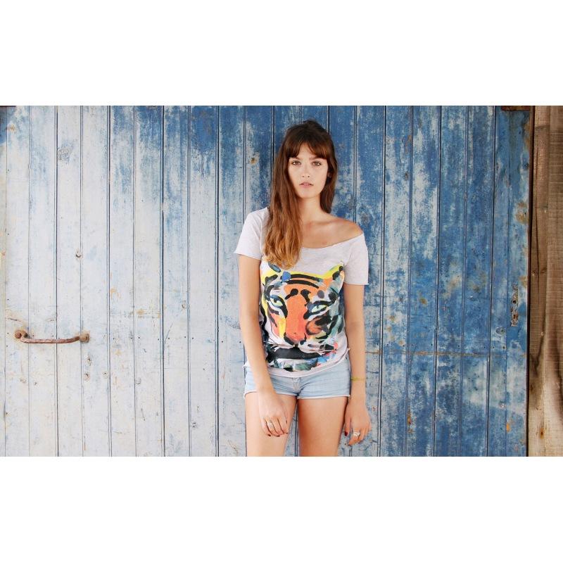 G.kero TEE SHIRT Tiger Head