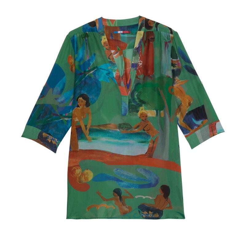 G.kero Tunique Belle De Nuit Green