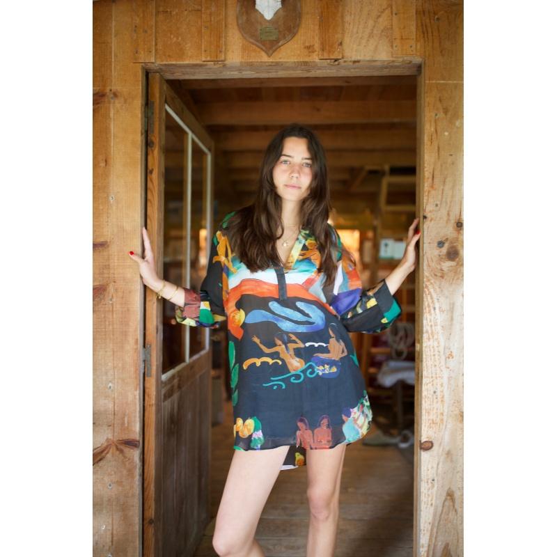 G.kero Tunique Belle De Nuit Noire