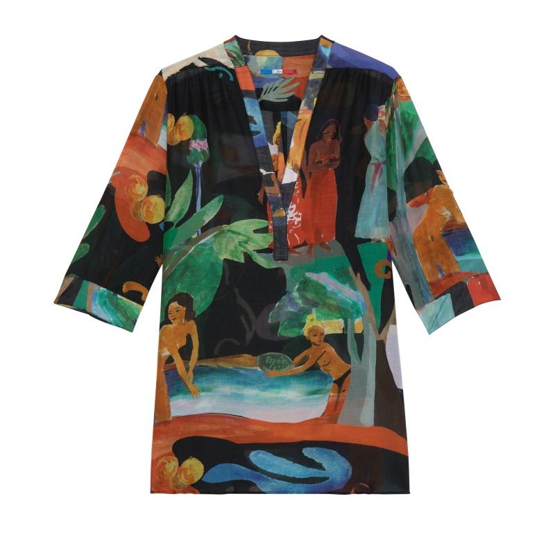 G.kero Tunique Belle De Nuit Noire