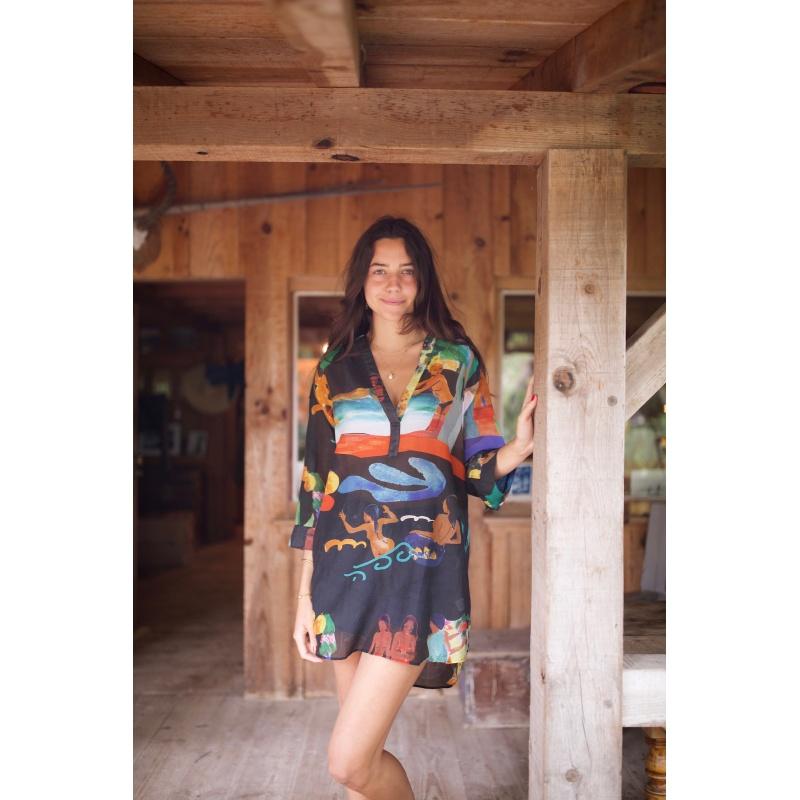 g.kero tunique Belle De Nuit Noire