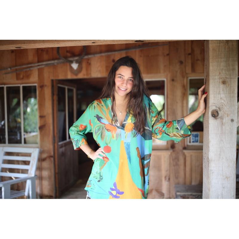 G.kero Tunique Paraiso Verde