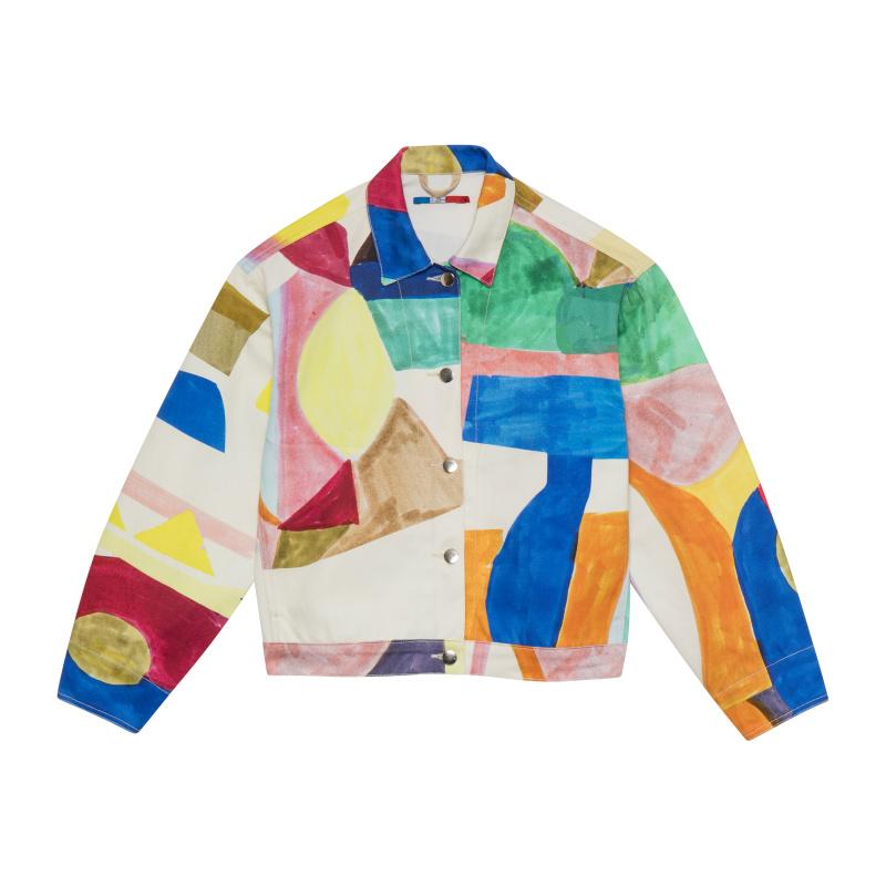 G.kero VESTE EN JEAN GAUDI
