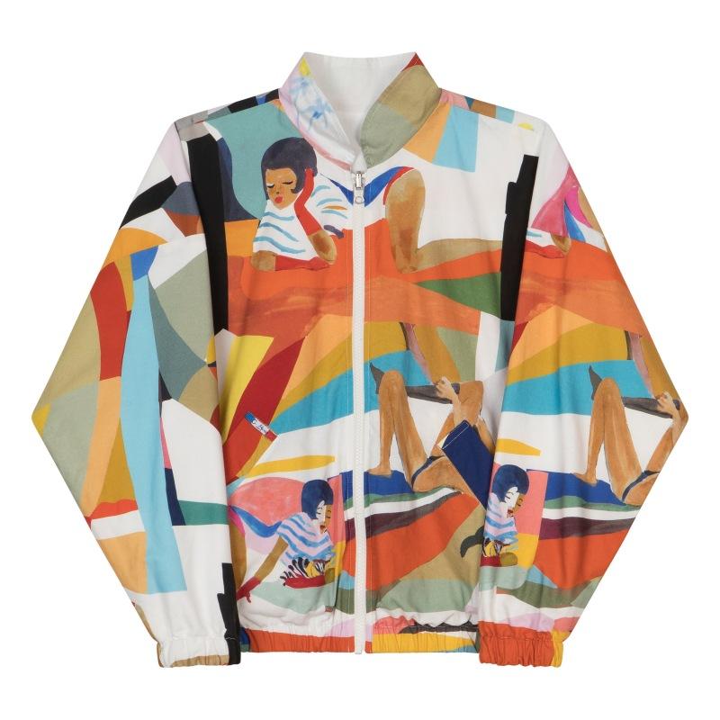 g.kero TEDDY REVERSIBLE Nap With The Cat/Abstract Funk