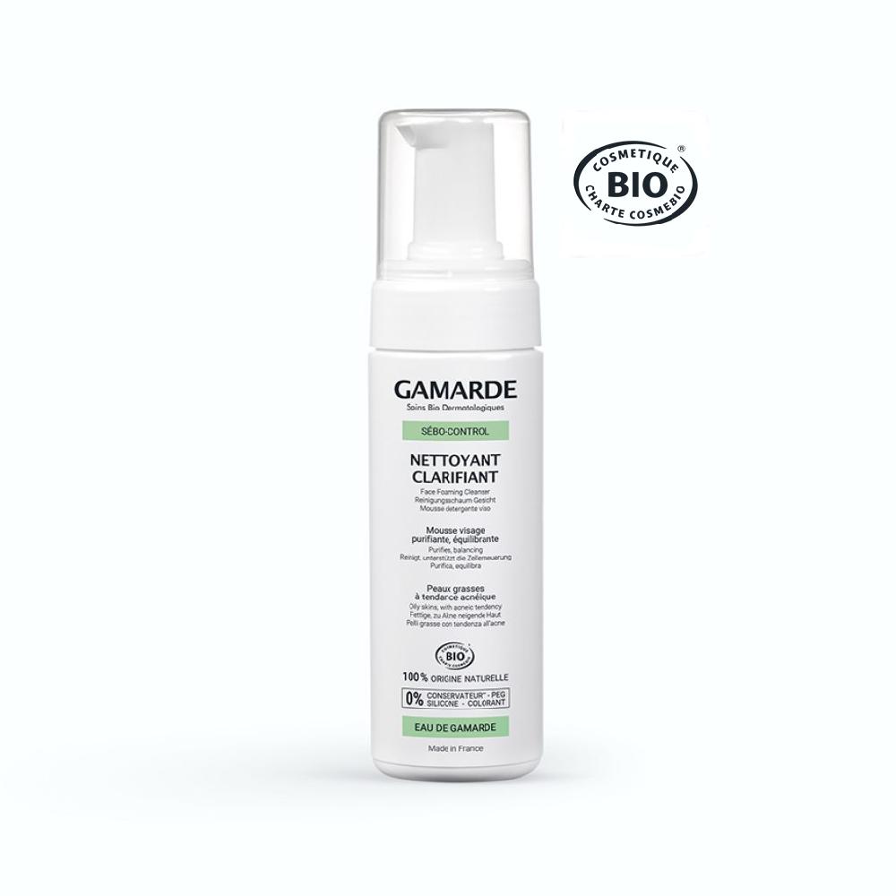 gamarde Nettoyant ClarifiantMousse nettoyante douceur visage