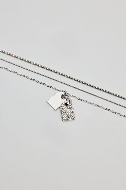 Garage Ensemble De 3 Colliers Avec Plaquettes D’identité