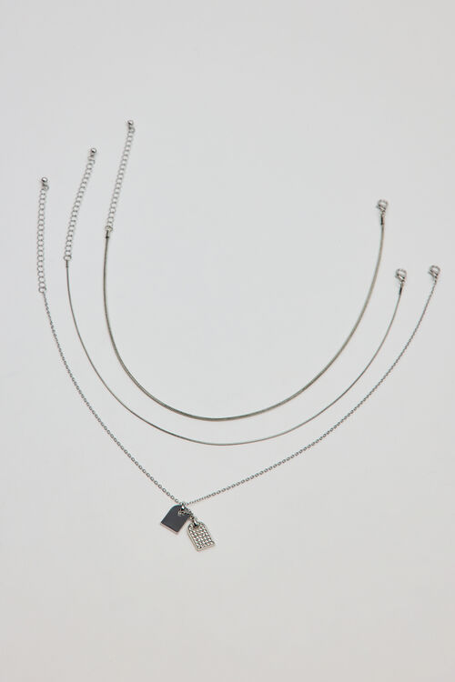 Garage Ensemble De 3 Colliers Avec Plaquettes D’identité