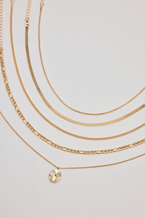 Garage Ensemble De 5 Colliers Ovales En Forme De Diamant