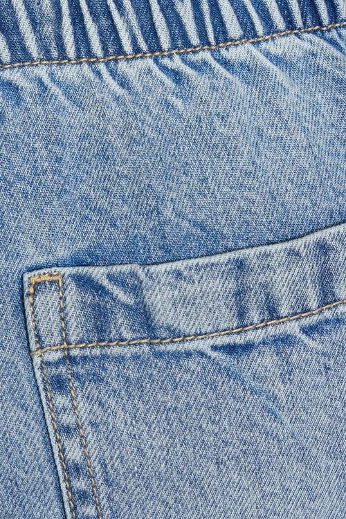 Garage Belted Low Rise Wide Leg Jeans