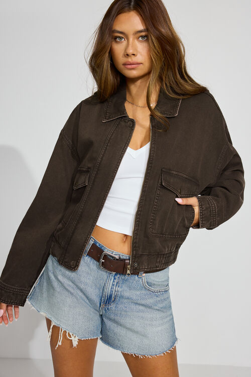 Garage Blouson Aviateur En Sergé