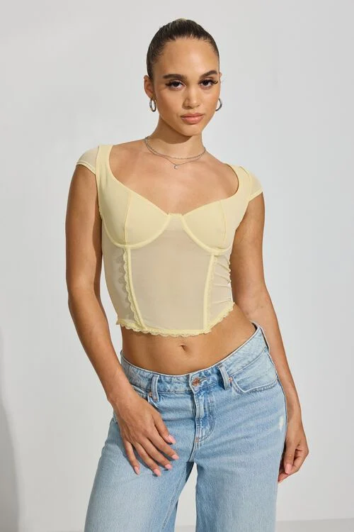 Garage Bustier Milan Noué Au Dos