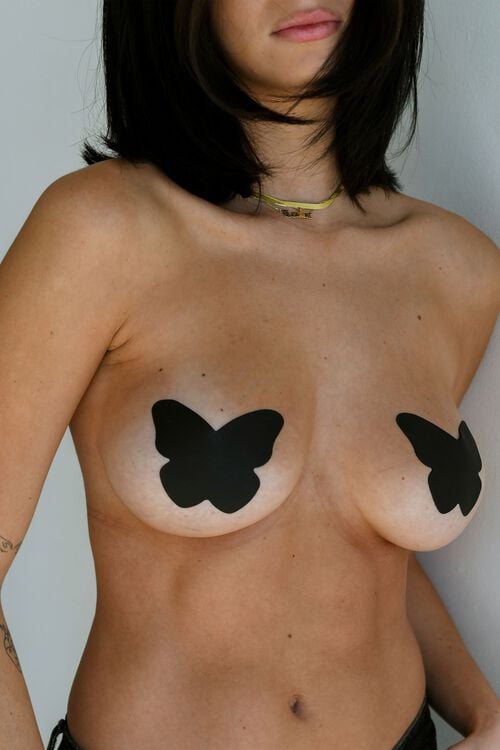 Garage Cache-mamelons En Papillon TITA