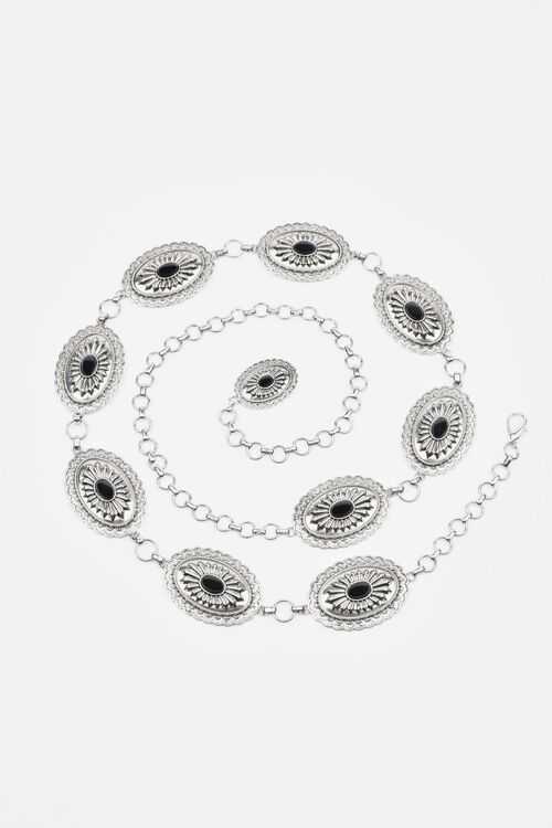 Garage Ceinture Concho En Chaîne