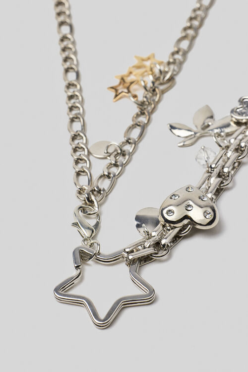 Garage Ceinture En Chaîne à Multiples Breloques