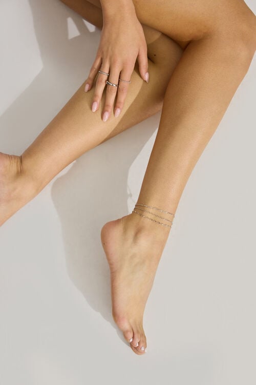 Garage Ensemble De 3 Chaînes De Cheville Délicates