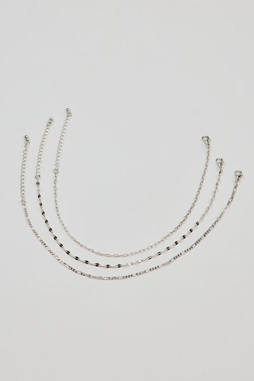 Garage Ensemble De 3 Chaînes De Cheville Délicates