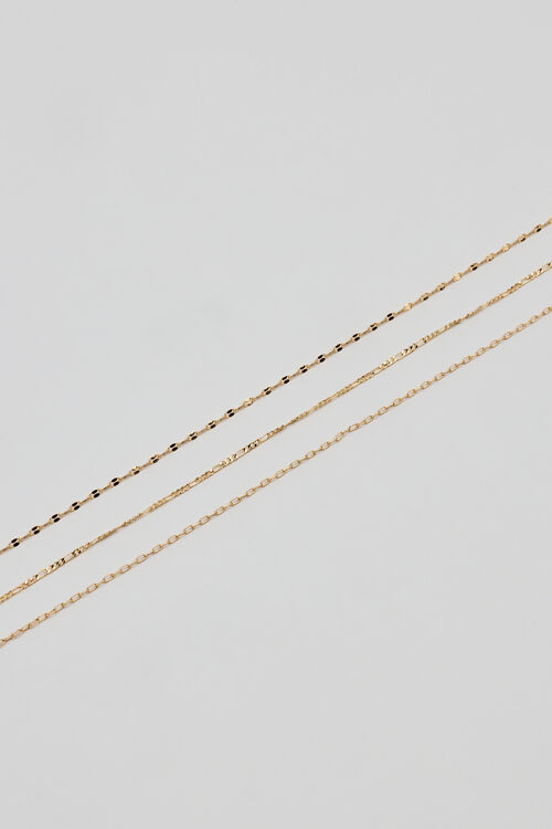 Garage Ensemble De 3 Chaînes De Ventre Délicates