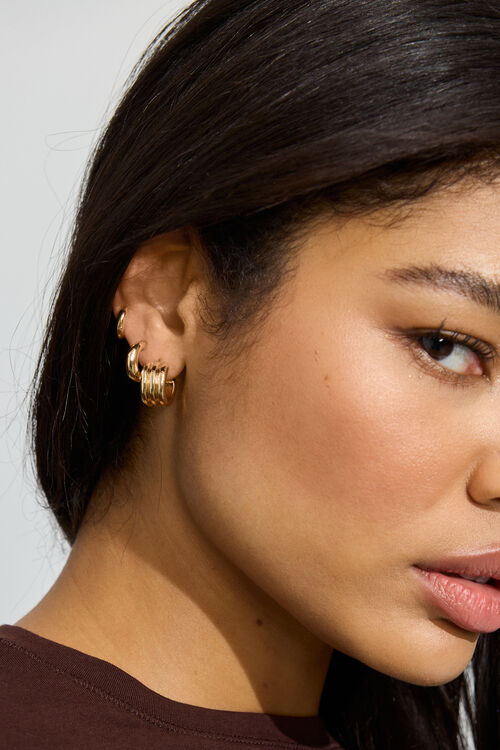 garage Ensemble de 8 boucles d’oreilles épurées