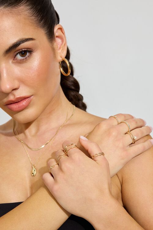 Garage Ensemble De 9 Bagues Super Délicates