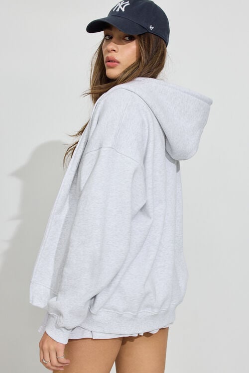 Garage Haut à Capuchon Ample Zippé UltraFleece