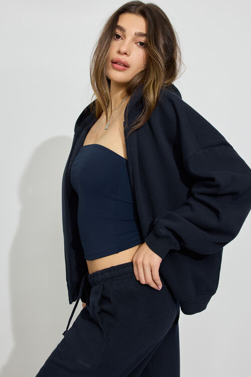 Garage Haut à Capuchon Zippé UltraFleece