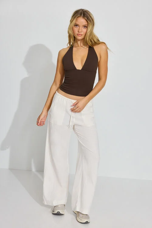 Garage Haut Licou Sleek à Col Plongeant