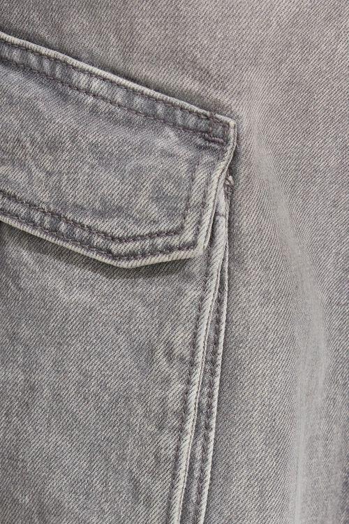 Garage Jean Cargo Large à Taille Haute