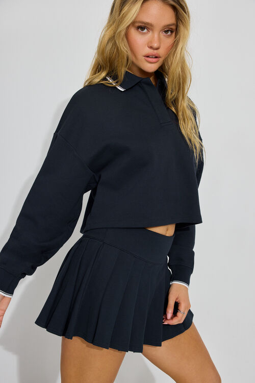 Garage Jupe-short Sport Plissée En Piqué