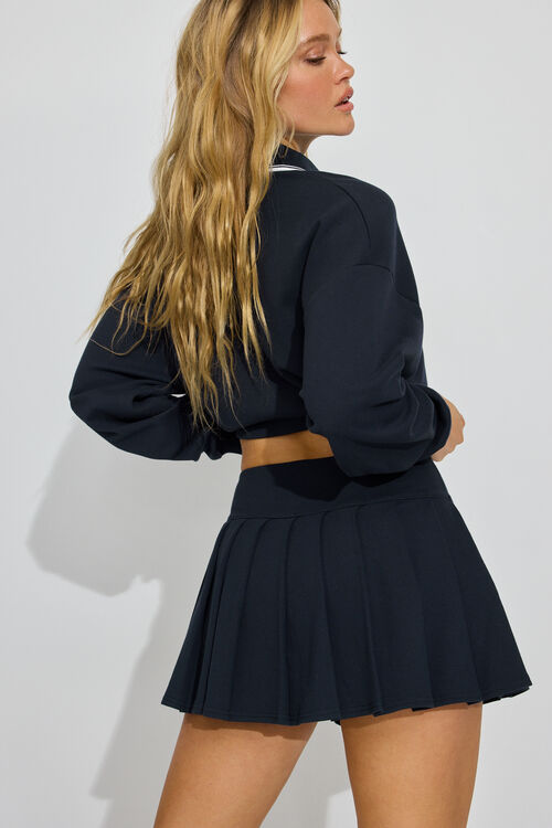 Garage Jupe-short Sport Plissée En Piqué