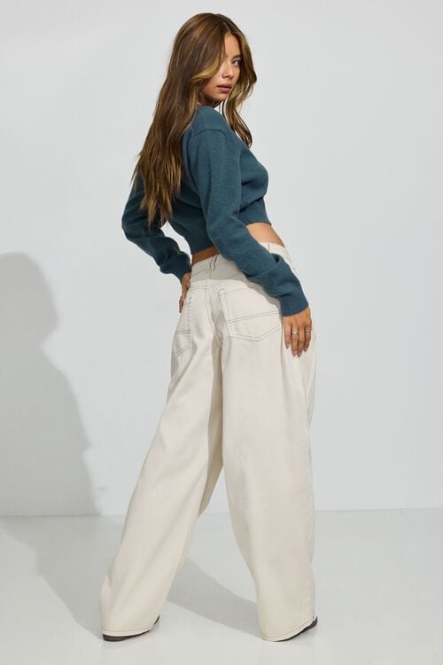 Garage Pantalon Ample à Taille Basse Kenzie
