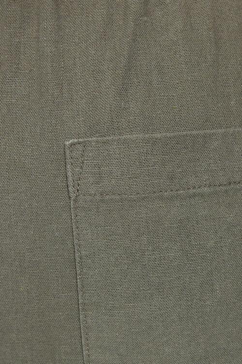 Garage Pantalon En Lin à Enfiler