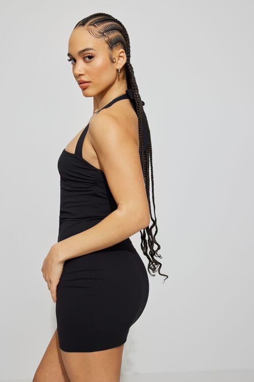 Garage Robe Licou à Col Droit