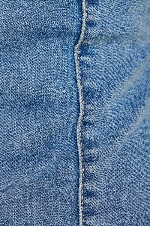 Garage Robe Licou Droite En Denim