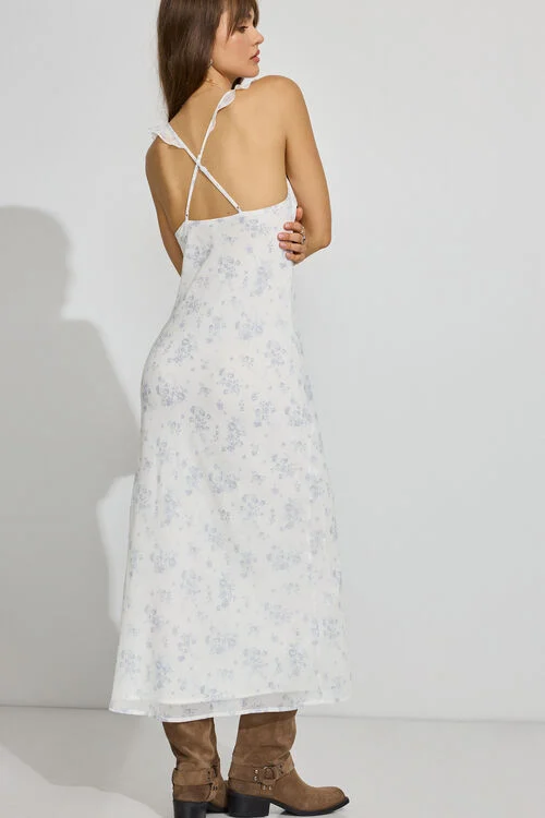 Garage Robe Maxi à Volants