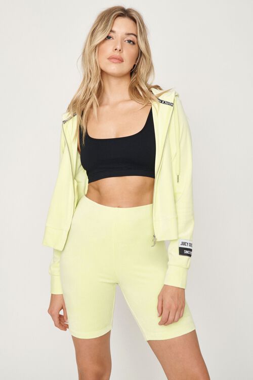 Garage Short De Cycliste En Velours JUICY COUTURE