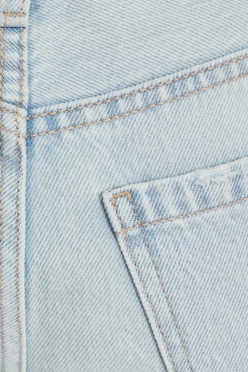 Garage Short En Denim à Revers Et Taille Basse