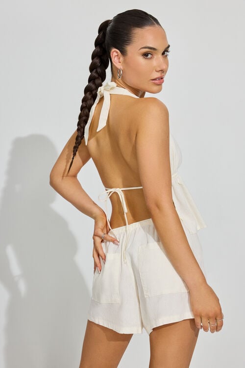 Garage Short En Lin Lina