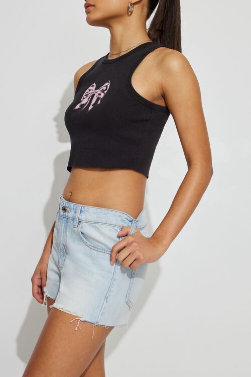 Garage Short « Mom » Coupé En Denim Classique