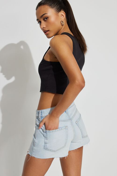 Garage Short « Mom » Coupé En Denim Classique