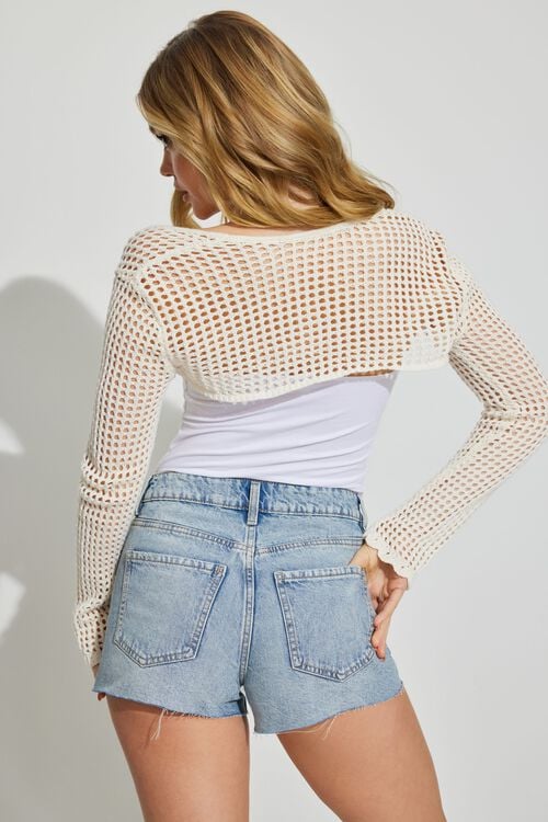 Garage Short « Mom » Coupé En Denim Classique