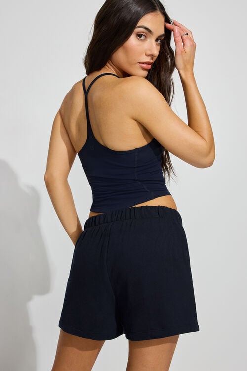 Garage Short SoftTerry Années 80 à Taille Haute