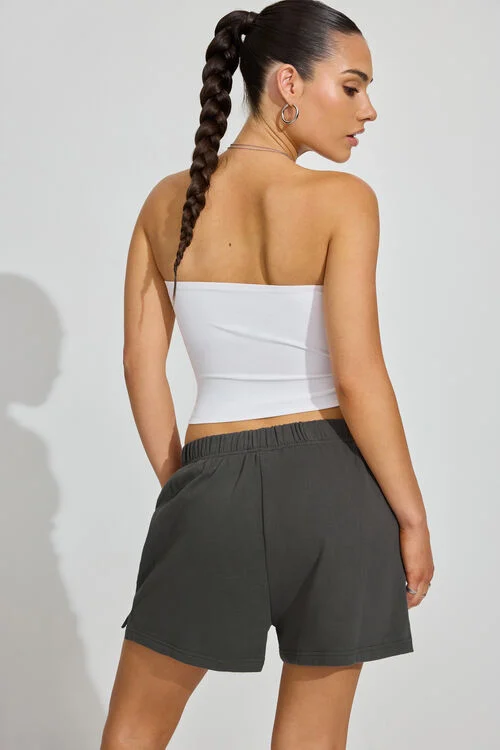 Garage Short SoftTerry Années 80 à Taille Haute